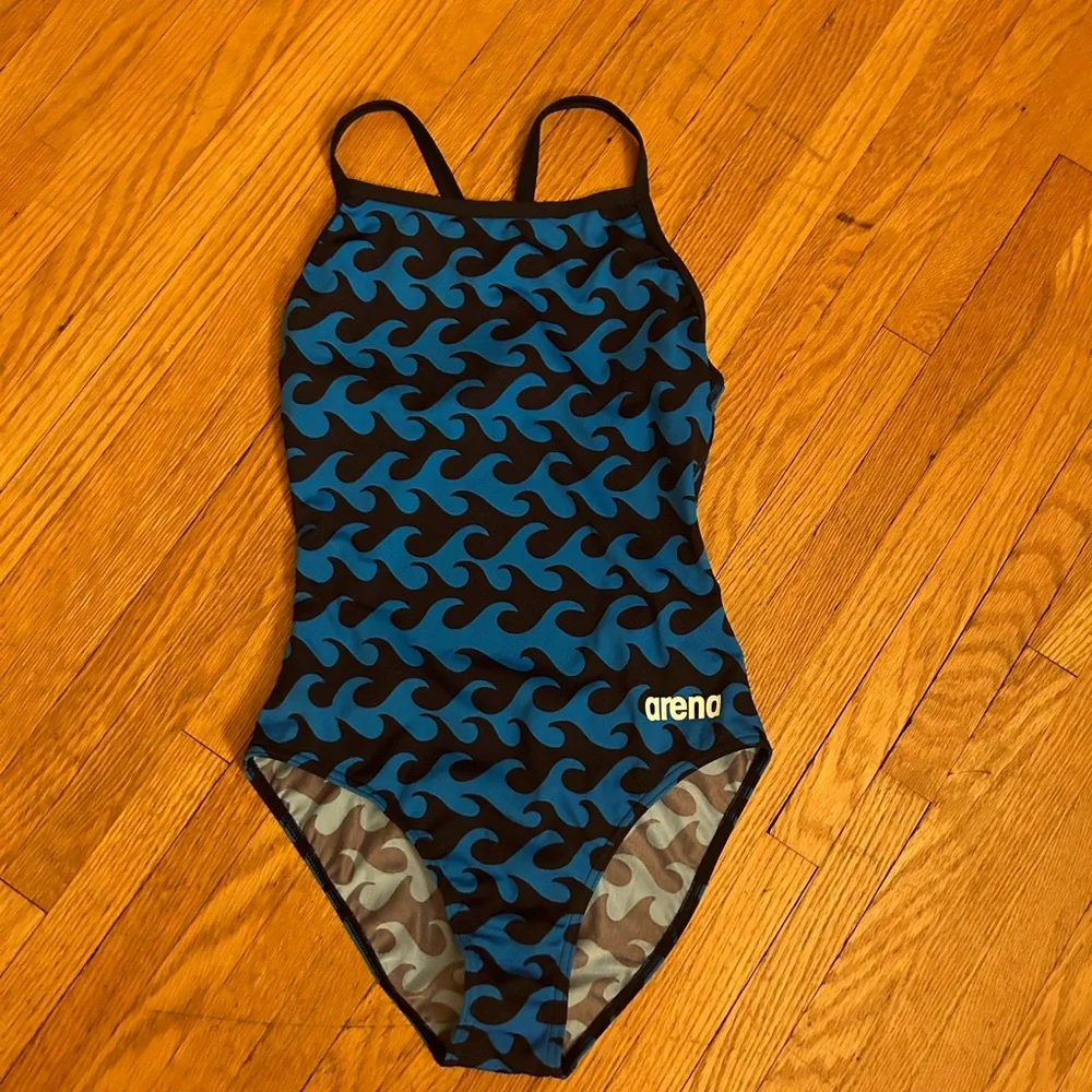 Women's Ride The Wave Light Drop Back One Piece Swimsuit - Picture 2 of 6
